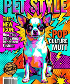 Alternative view of Retrato Pop Art de Revista Moderna - Arte Pop personalizado